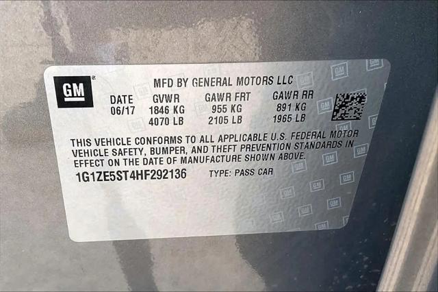2017 Chevrolet Malibu 1LT