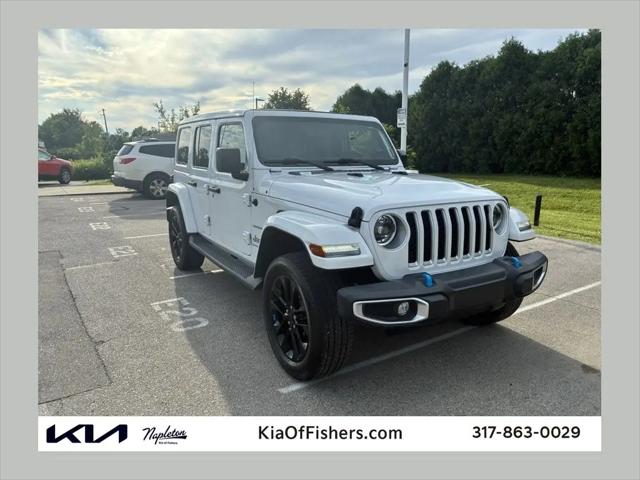 2023 Jeep Wrangler 4xe Sahara 4x4 for sale in Fisher, IN