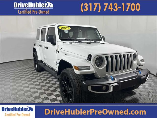 2023 Jeep Wrangler 4xe Sahara 4x4 for sale in Greenwood, IN