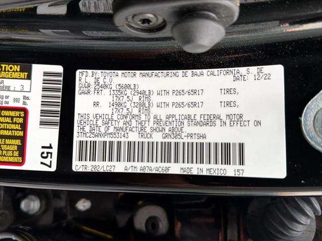 2023 Toyota Tacoma TRD Sport