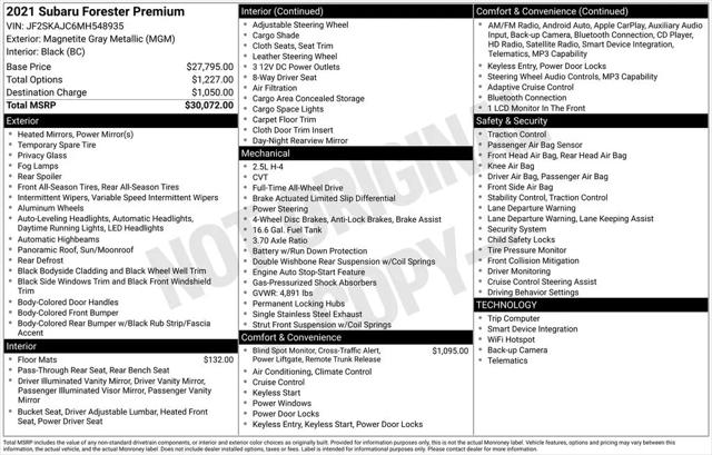 2021 Subaru Forester Premium