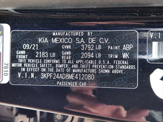 2021 Kia Forte LXS