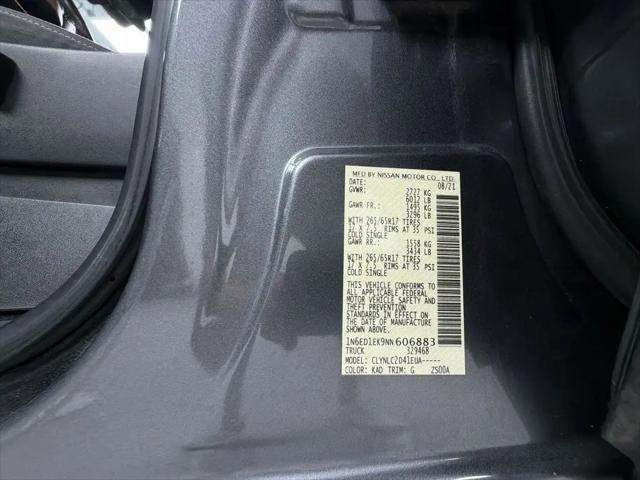 2022 Nissan Frontier Crew Cab SV 4x4