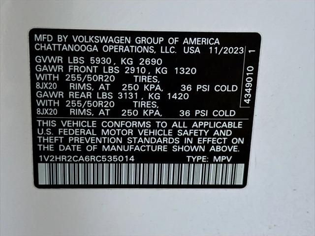 2024 Volkswagen Atlas 2.0T SE w/Technology