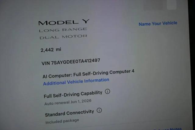 2026 Tesla Model Y Long Range Launch Series