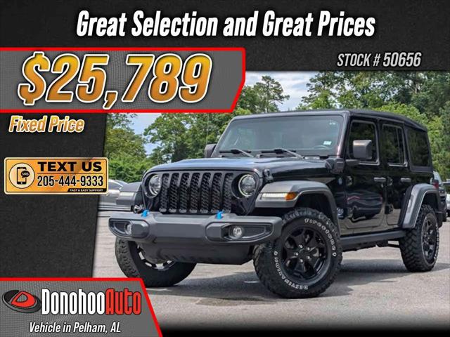 2023 Jeep Wrangler 4xe 4x4 for sale in Pelham, AL