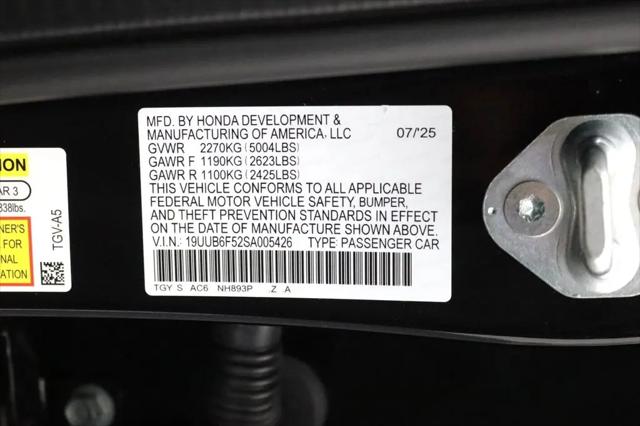 2025 Acura TLX A-SPEC Package