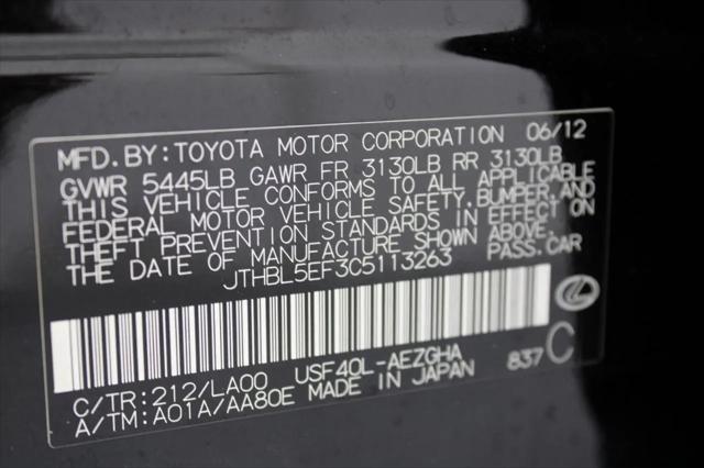 2012 Lexus LS 460 LS 460