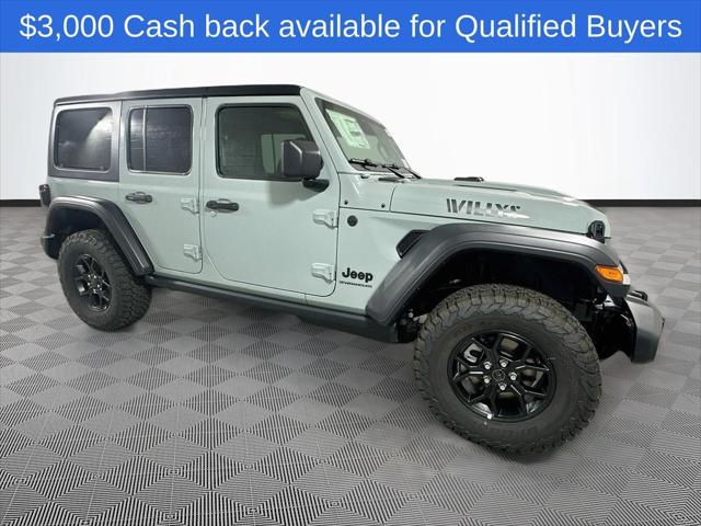 2026 Jeep Wrangler WRANGLER 4-DOOR WILLYS 2026 Jeep Wrangler WRANGLER 4-DOOR WILLYS