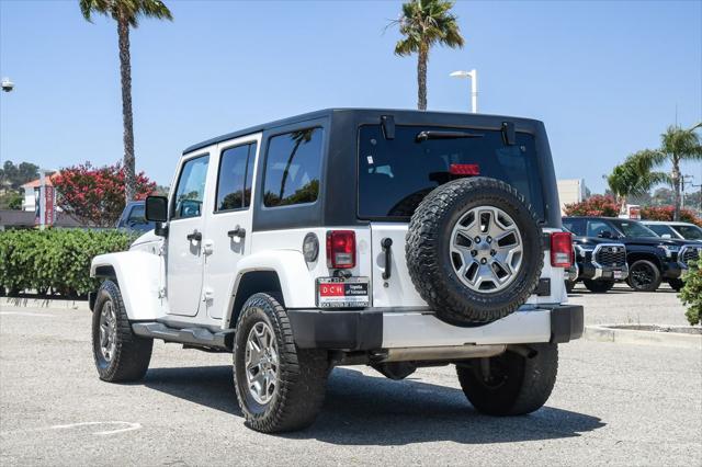 2018 Jeep Wrangler JK Unlimited Sahara 4x4