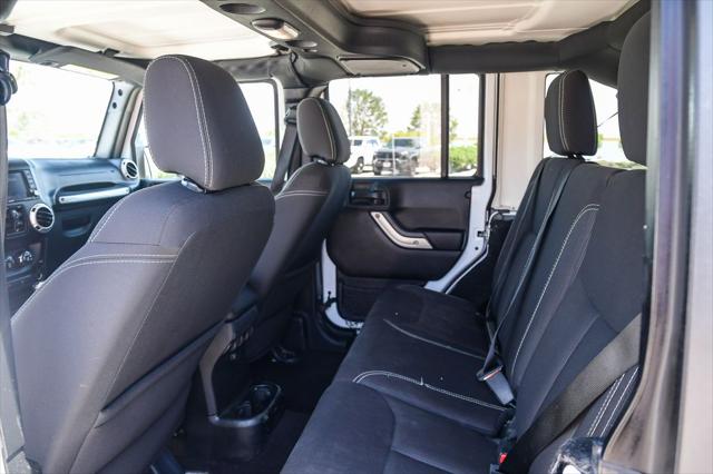 2018 Jeep Wrangler JK Unlimited Sahara 4x4