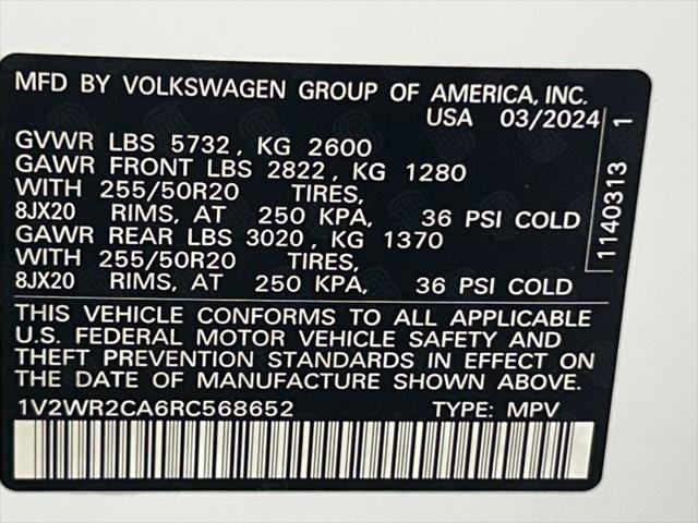 2024 Volkswagen Atlas 2.0T SE w/Technology