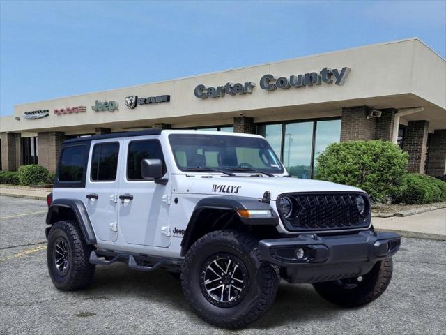2025 Jeep Wrangler 4-Door Willys 4x4 for sale in Ardmore, OK