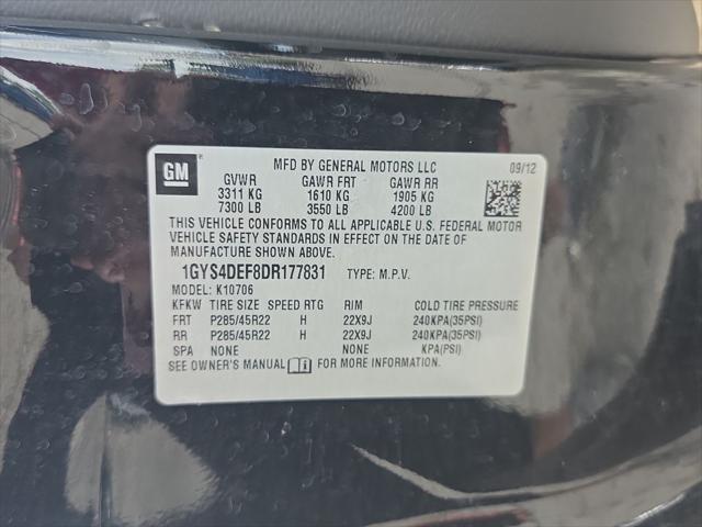 2013 Cadillac Escalade Platinum Edition