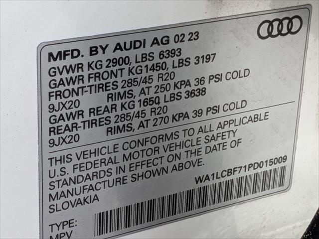2023 Audi Q7 Premium Plus 45 TFSI quattro Tiptronic