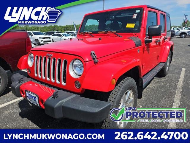 2017 Jeep Wrangler Unlimited Sahara for sale in Mukwonago, WI