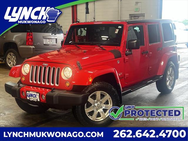 2017 Jeep Wrangler Unlimited Sahara for sale in Mukwonago, WI