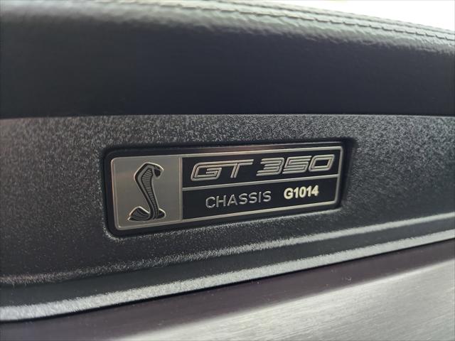 2016 Ford GT Shelby GT350: GT350-TECHNOLOGY PACKAGE-NAV-DUAL MODE EXHAUST-6 SPEED STICK-HEAT/COOL SEATS
