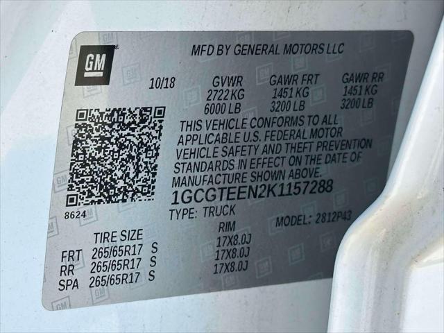2019 Chevrolet Colorado ZR2