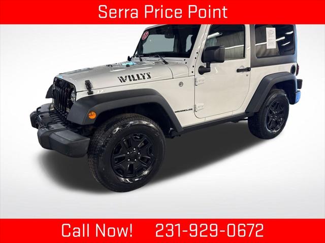 2017 Jeep Wrangler Willys Wheeler for sale in TRAVERSE CITY, MI