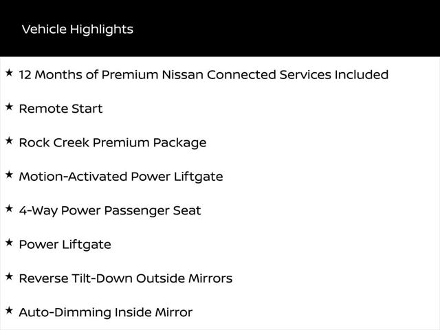 2026 Nissan Rogue Rock Creek