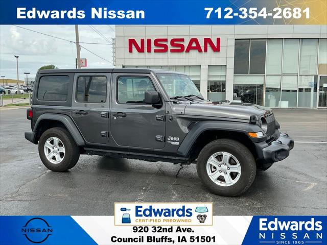 2018 Jeep Wrangler Unlimited Sport S 4x4 for sale in Council Bluffs, IA