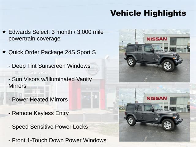 2018 Jeep Wrangler Unlimited Sport S 4x4