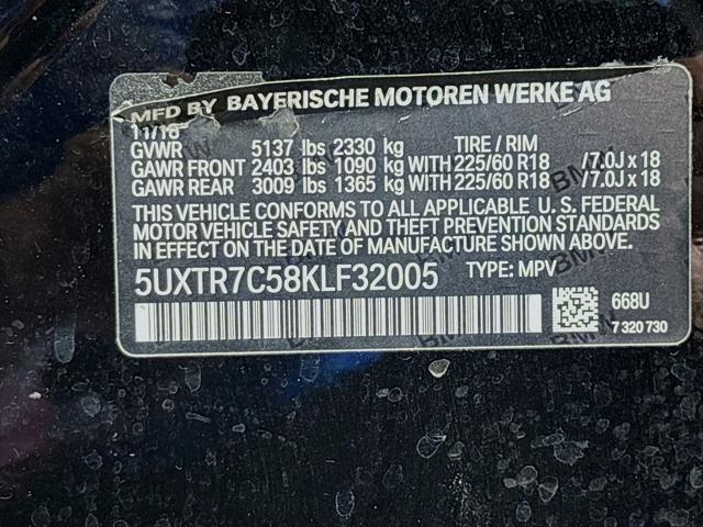 Used 2019 BMW X3 sDrive30i For Sale in Olive Branch, MS