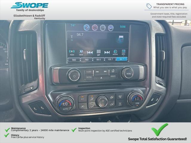 2018 Chevrolet Silverado 1500 1LT