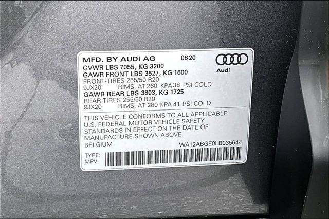 2020 Audi e-tron Sportback Premium Plus quattro