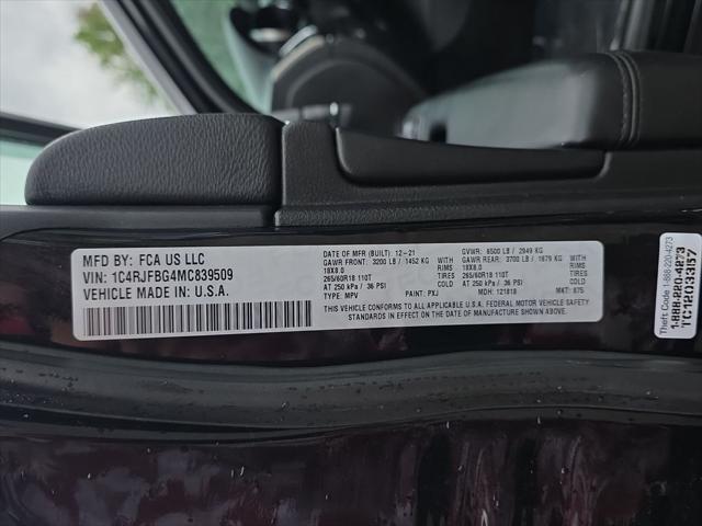 2021 Jeep Grand Cherokee Limited 4x4