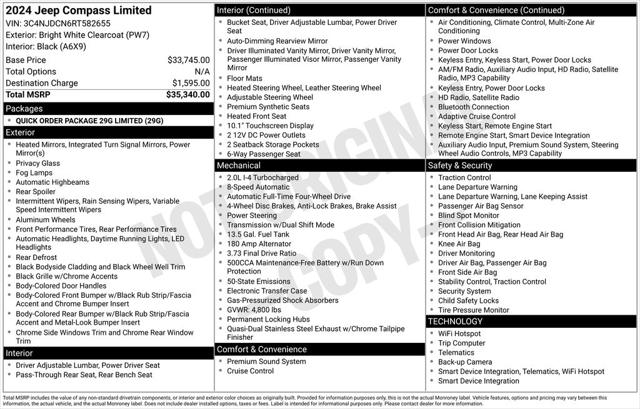 2024 Jeep Compass Limited 4x4
