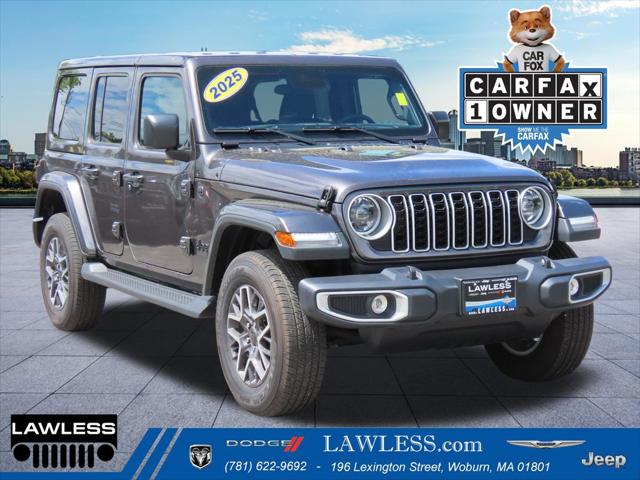 2025 Jeep Wrangler 4-Door Sahara 4x4 for sale in Woburn, MA