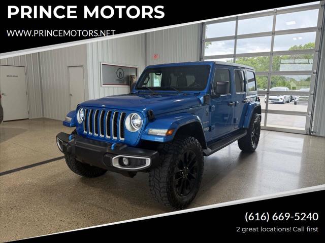 2023 Jeep Wrangler 4xe Sahara 4x4 for sale in Hudsonville, MI