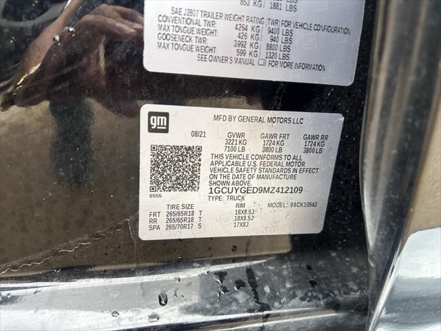 2021 Chevrolet Silverado 1500 4WD Crew Cab Short Bed LTZ