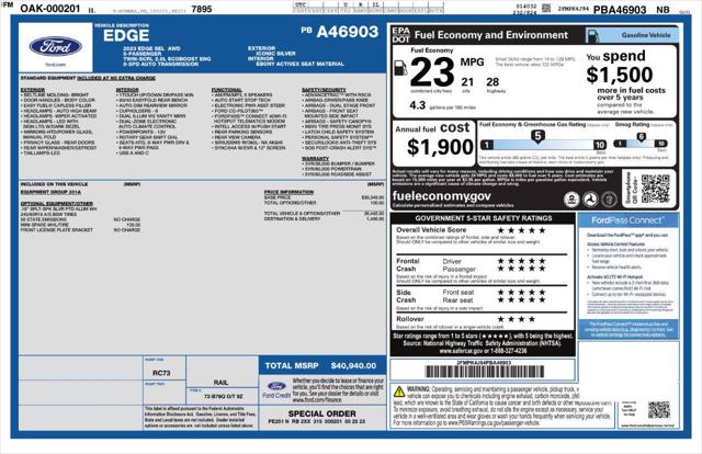 2023 Ford Edge SEL