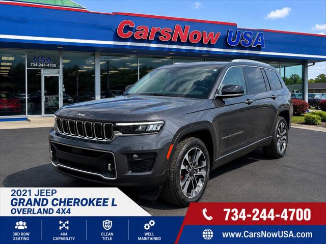 2021 Jeep Grand Cherokee Overland 4x4 for sale in Monroe, MI