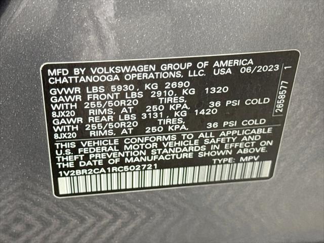2024 Volkswagen Atlas 2.0T SEL