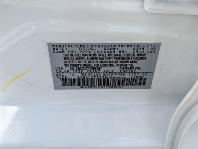 2026 Nissan Sentra SV