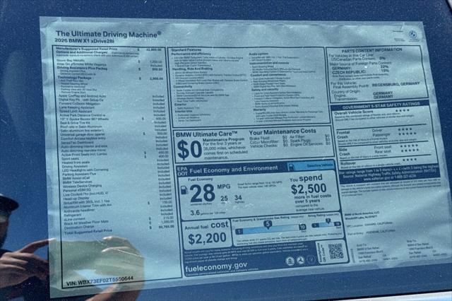 2026 BMW X1 xDrive28i