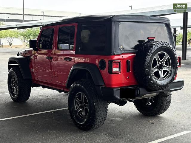 2018 Jeep Wrangler Unlimited Sport S 4x4