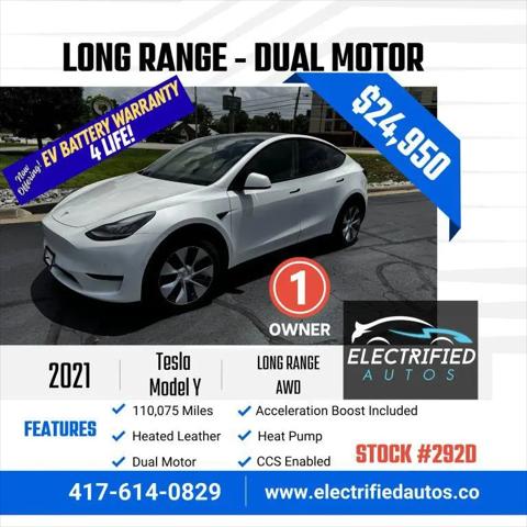2021 Tesla Model Y Long Range Dual Motor All-Wheel Drive for sale in Joplin, MO