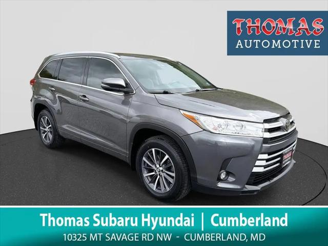 2018 Toyota Highlander XLE for sale in Cumberland, MD
