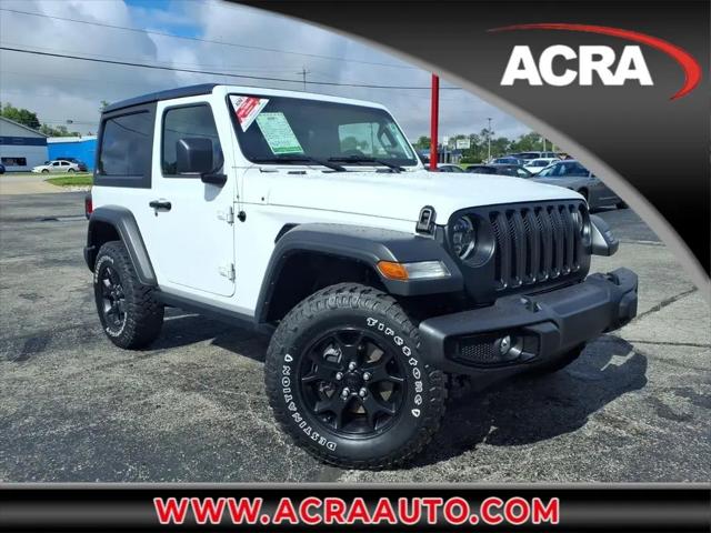 2023 Jeep Wrangler 2-Door Willys 4x4 for sale in Shelbyville, IN