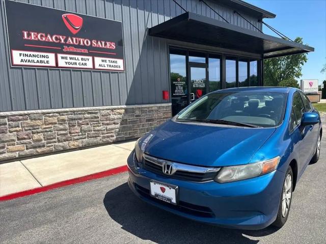 2012 Honda Civic LX for sale in Jefferson, WI