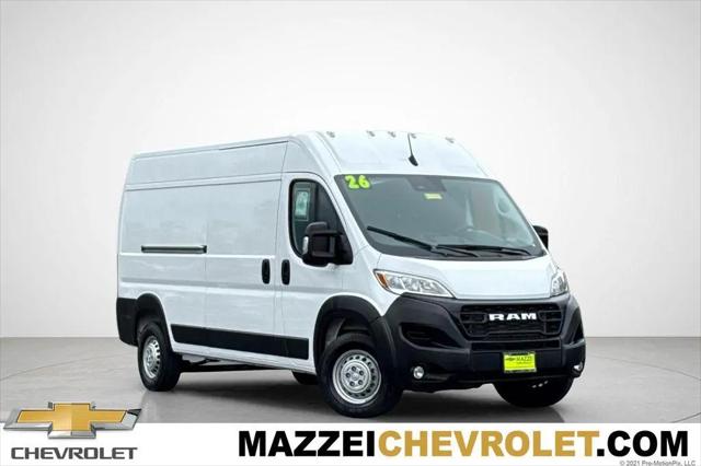 2026 Ram ProMaster 2500 Cargo Van Tradesman High Roof 159" WB w/Pass Seat for sale in Vacaville, CA