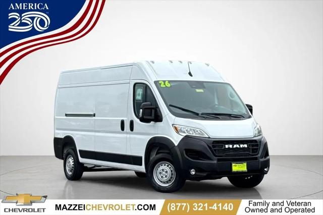 2026 Ram ProMaster 2500 Cargo Van Tradesman High Roof 159" WB w/Pass Seat for sale in Vacaville, CA