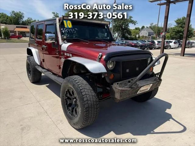 2010 Jeep Wrangler Unlimited Sahara for sale in Cedar Rapids, IA