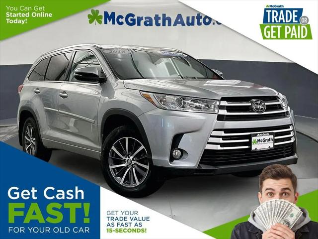 2018 Toyota Highlander XLE for sale in Iowa City, IA