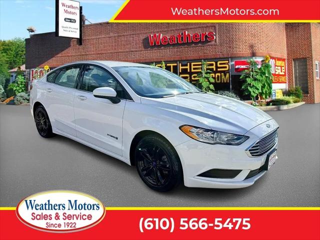 2018 Ford Fusion Hybrid S for sale in Media, PA